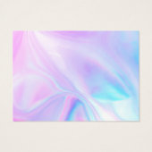 Eenvoudige certificaatSjabloon – holografisch effe Visitekaartje (Achterkant)