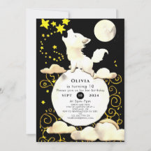 Eenvoudige Charm Wolf Verjaardag