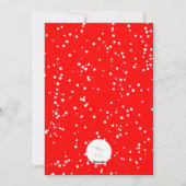 Eenvoudige Cheers Calligraphy Script Modern Photo Feestdagenkaart (Achterkant)