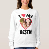 Eenvoudige chic ik hou van mijn beste gepersonalis trui (Voorkant)