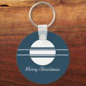 Eenvoudige Chic Ornament Kerstmis Sleutelhanger (Voorkant)
