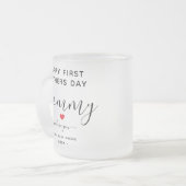 Eenvoudige & Chic Photo Collage Mok met Hart (Voorkant links)