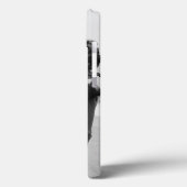 Eenvoudige Chic Romantic Couple Photo Love Case-Mate iPhone Case (Achterkant / Links)