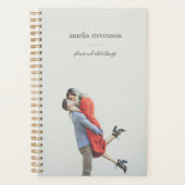 Eenvoudige chique aangepaste naam Overlay Volledig Planner (Voorkant)