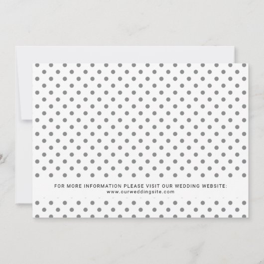 Eenvoudige chique bruiloft Wijzig de datum Kaart (Achterkant)