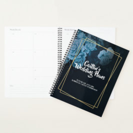Eenvoudige chique gouden geometrische Lijst bruilo Planner