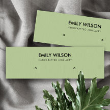 EENVOUDIGE CHIQUE GROENE KRAFT STUD OORBEL DISPLAY