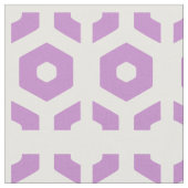 Eenvoudige cirkel patroonweefsel (lavender) stof (Close Up)