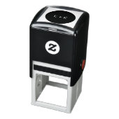 Eenvoudige cirkelvormig monogram stempel (Product)