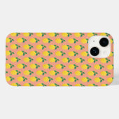 Eenvoudige citroenen Case-Mate iPhone case (Achterkant (horizontaal))