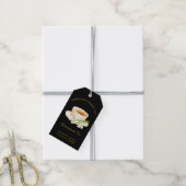 Eenvoudige citroengras theehanglabel cadeaulabel (Met Touw)