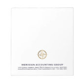 Eenvoudige Classic Notitieblok Custom Logo (Voorkant)