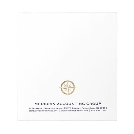 Eenvoudige Classic Notitieblok Custom Logo (Voorkant)