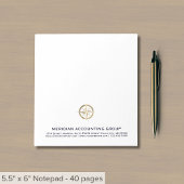 Eenvoudige Classic Notitieblok Custom Logo