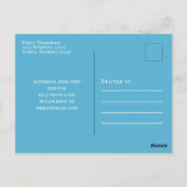 Eenvoudige Cocktail Party Moderne Minimale Uitnodi Briefkaart (Achterkant)