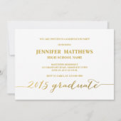 Eenvoudige collage | Oproep van de GraduPartij Kaart (Achterkant)