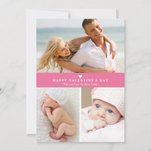 Eenvoudige collage | Roze (Voorkant)