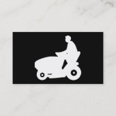 Eenvoudige commerciële gazonzorg visitekaartje (Achterkant)