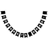 Eenvoudige Congrats Afstudeerder Graduation Party  Vlaggetjes (Alle)