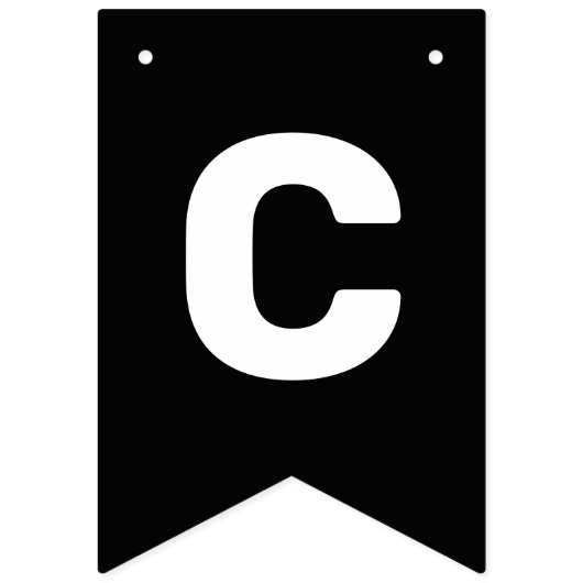 Eenvoudige Congrats Afstudeerder Graduation Party  Vlaggetjes (Tweede vlag)