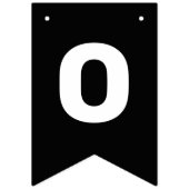 Eenvoudige Congrats Afstudeerder Graduation Party  Vlaggetjes (Derde vlag)