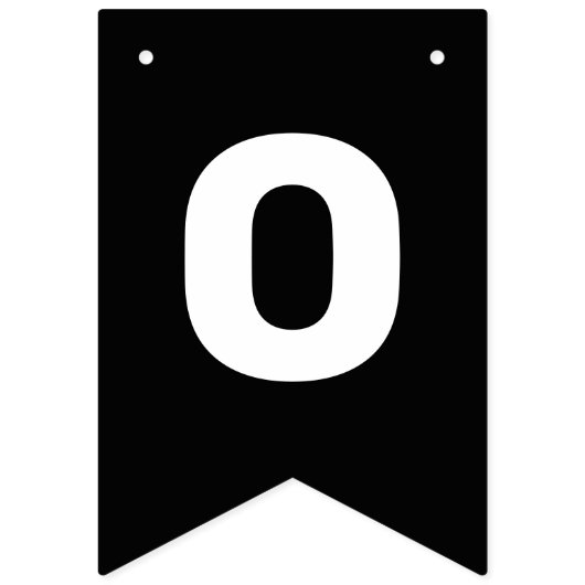 Eenvoudige Congrats Afstudeerder Graduation Party  Vlaggetjes (Derde vlag)