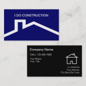 Eenvoudige constructie-Visitekaartjes Visitekaartje (Voorkant / Achterkant)