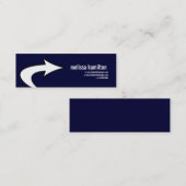 Eenvoudige contactkaarten contactkaartje (Voorkant / Achterkant)