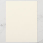 Eenvoudige Cream Monogram Elegante Trouwtijdlijn (Achterkant)