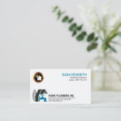 Eenvoudige Creative Elegant Professional Home Plub Visitekaartje (Staand voorkant)