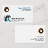 Eenvoudige Creative Elegant Professional Home Plub Visitekaartje (Voorkant / Achterkant)