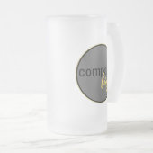 EENVOUDIGE CREËER UW EIGEN BUSINESS LOGO BEDRIJFSM MATGLAS BIERPUL (Voorkant rechts)