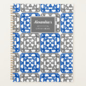 Eenvoudige Crochet Granny Square Planner (Voorkant)