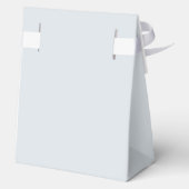 Eenvoudige Cross Dusty Blue Boys Eerste Communie Bedankdoosjes (Achterkant)