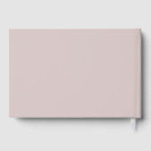 Eenvoudige cross loving geheugen begrafenis gedenk gastenboek (Achterkant)