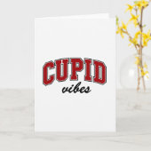 Eenvoudige Cupid Vibes Wenskaart Kaart (Gele Bloem)