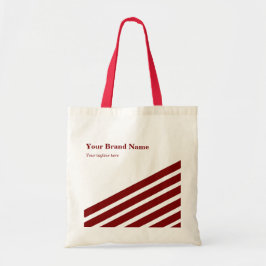 Eenvoudige Custom Business Brand School Pop Up Sto Tote Bag