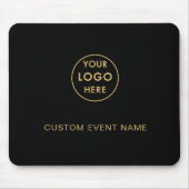 Eenvoudige Custom Business Logo Event Promotie Muismat (Voorkant)