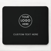 Eenvoudige Custom Business Logo Event Promotie Muismat (Voorkant)