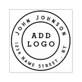 Eenvoudige Custom Business Rubber Stamp Rubberstempel (Afrduk)