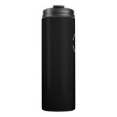 Eenvoudige Custom Company Logo QR code website Thermosbeker (Voorkant)