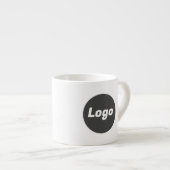 Eenvoudige Custom Logo Business Branding Promotion Espresso Kop (Voorkant rechts)