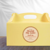 Eenvoudige Custom Zelfgemaakte Baked Goods Sticker