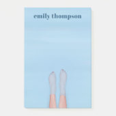 Eenvoudige Cute Custom Summer Ocean Lake Pool Post-it® Notes (Voorkant)