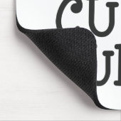 Eenvoudige Cutie Bunny Easter Typografie | Mousepa Muismat (Hoek)