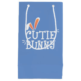 Eenvoudige Cutie Bunny Pasen Typografie | Cadeauta Klein Cadeauzakje