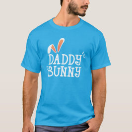 Eenvoudige Daddy Bunny Pasen Typografie | T-Shirt