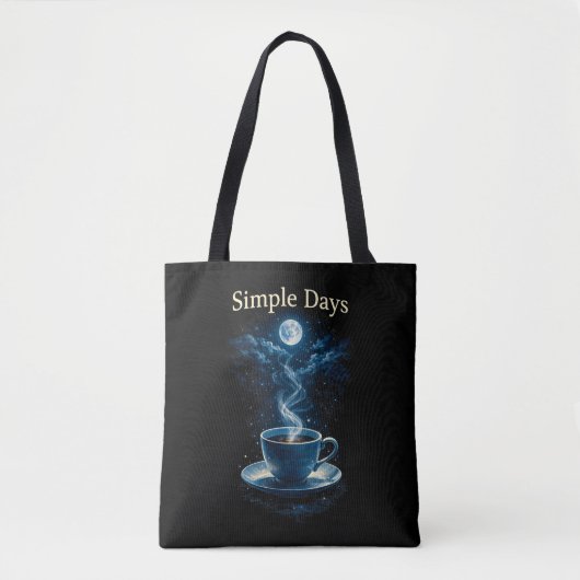 Eenvoudige Dagen Tote Bag (Voorkant)