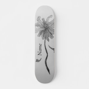 Eenvoudige Daisy-naam Persoonlijk Skateboard