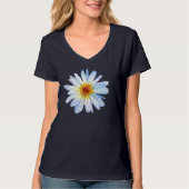 Eenvoudige Daisy Waterverf Flower T-shirt (Voorkant)